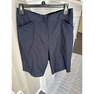 Tail Ultima Tapered Golf Shorts Navy Blue Women's Size 12 ( GX4164-504X ) NICE